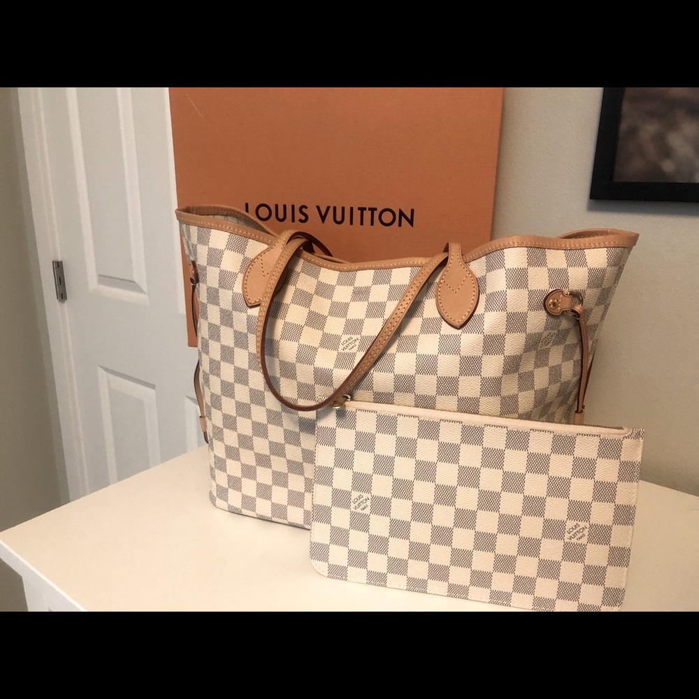 Louis Vuitton Neverfull MM Damier Azur